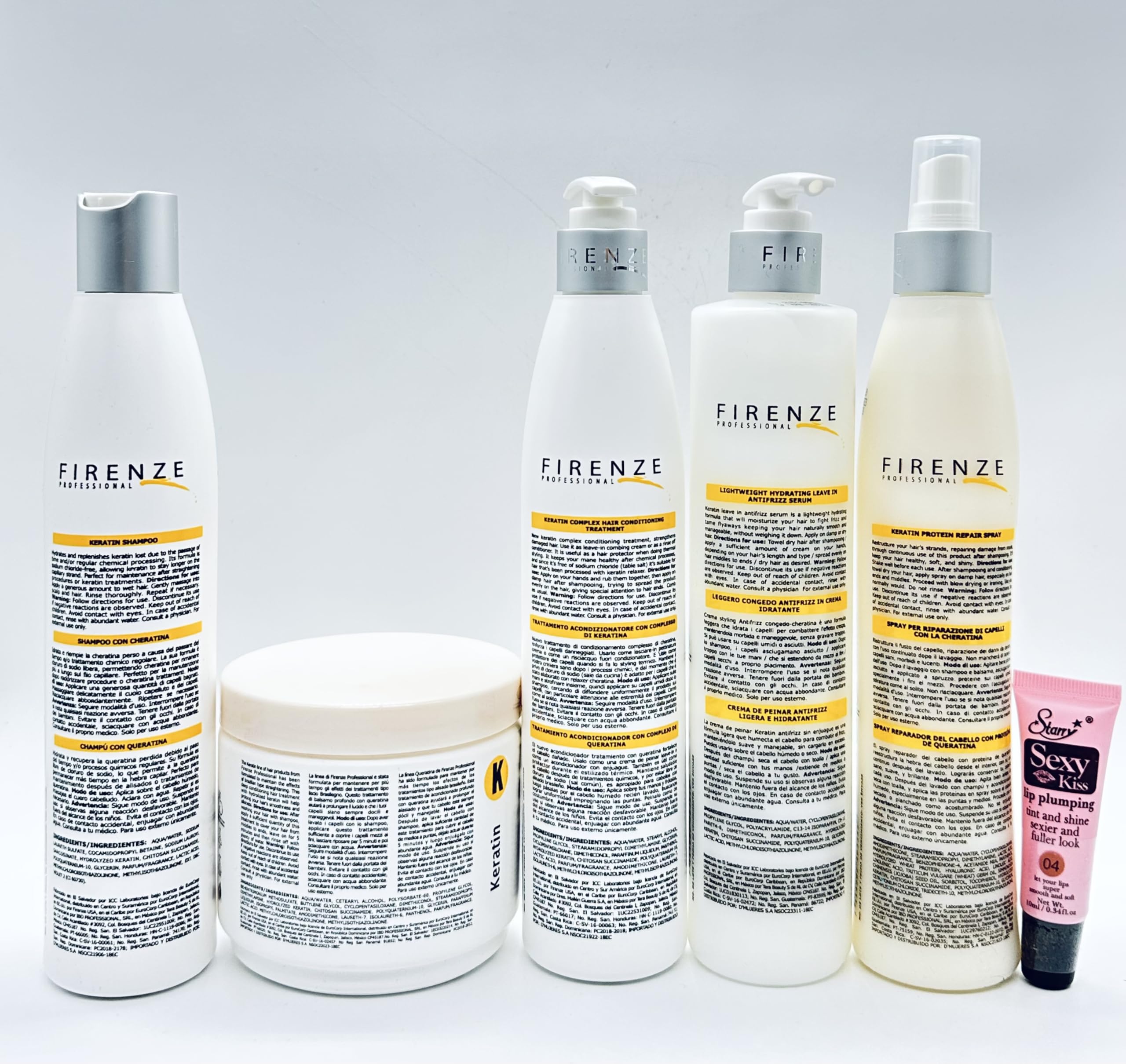 Amazon.com : Firenze Professional Keratin Kit: Shampoo 10.1fl oz